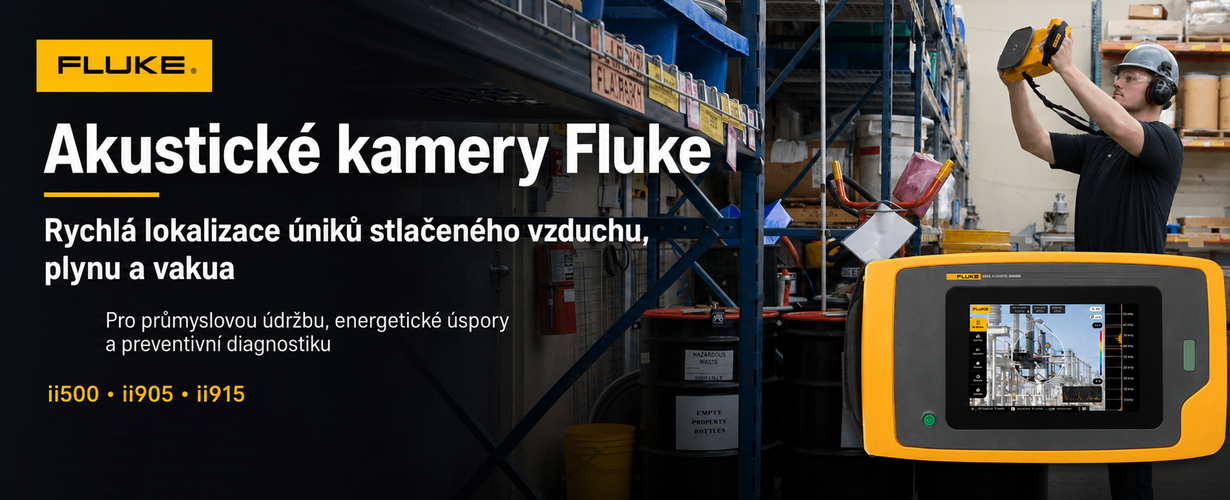 Akustické kamery Fluke banner