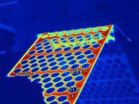 Obrázek ze systémové termokamery Raytek ThermoView Pi20