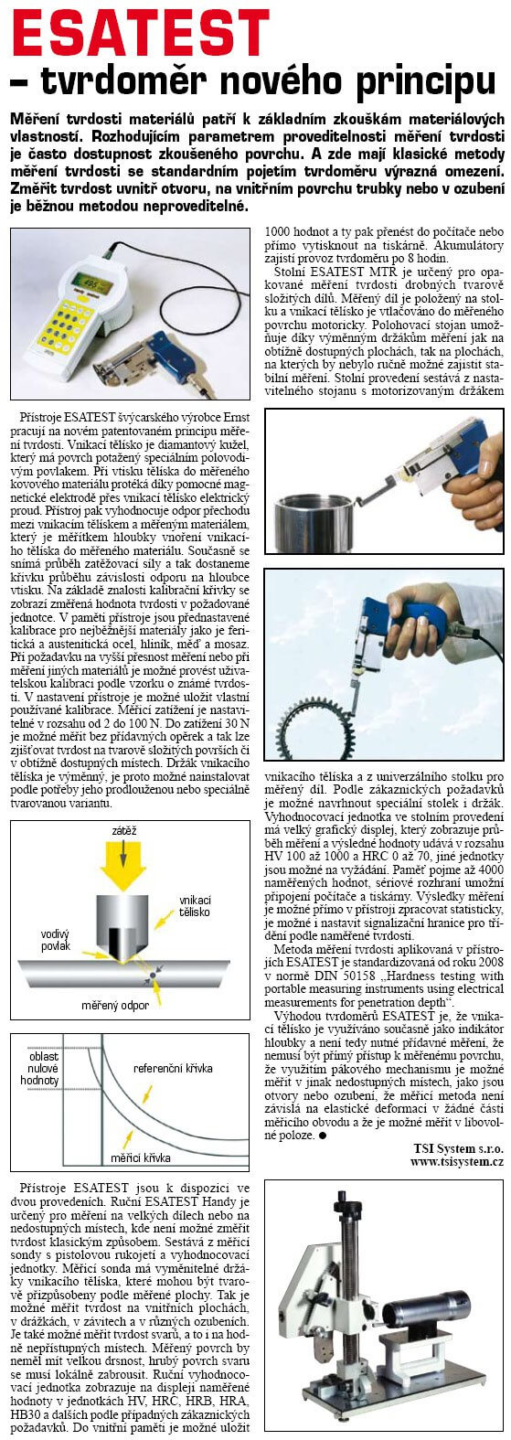 2010 článek ESATEST - tvrdoměr nového principu