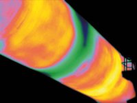 Termogram ze stacionární termokamery